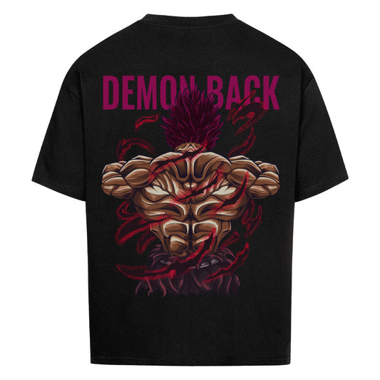 "YUJIRO HANMA x DEMON BACK" - Oversized Shirt